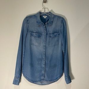 Splendid brand super soft denim top, Size XS